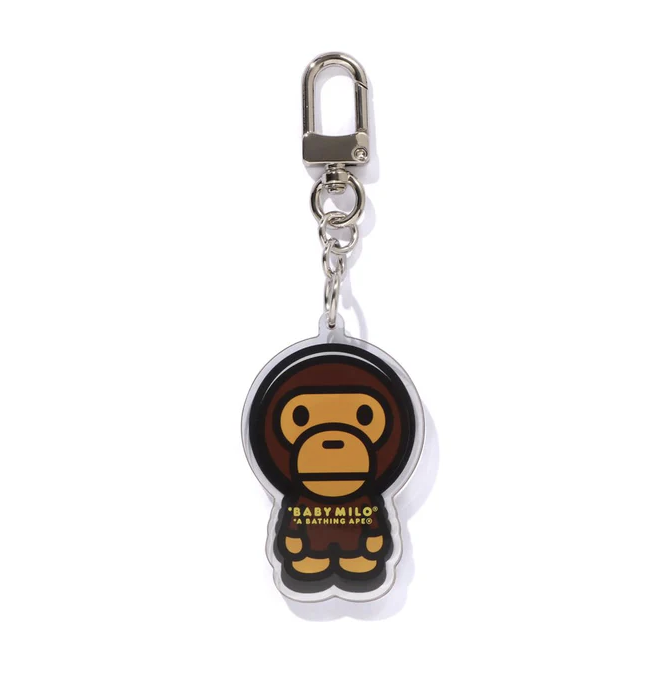 2025SS A BATHING APE BAPE KIDS MILO COSMOS ACRYLIC KEYCHAIN 太空服 MILO 鑰匙圈 現貨 2L70382013