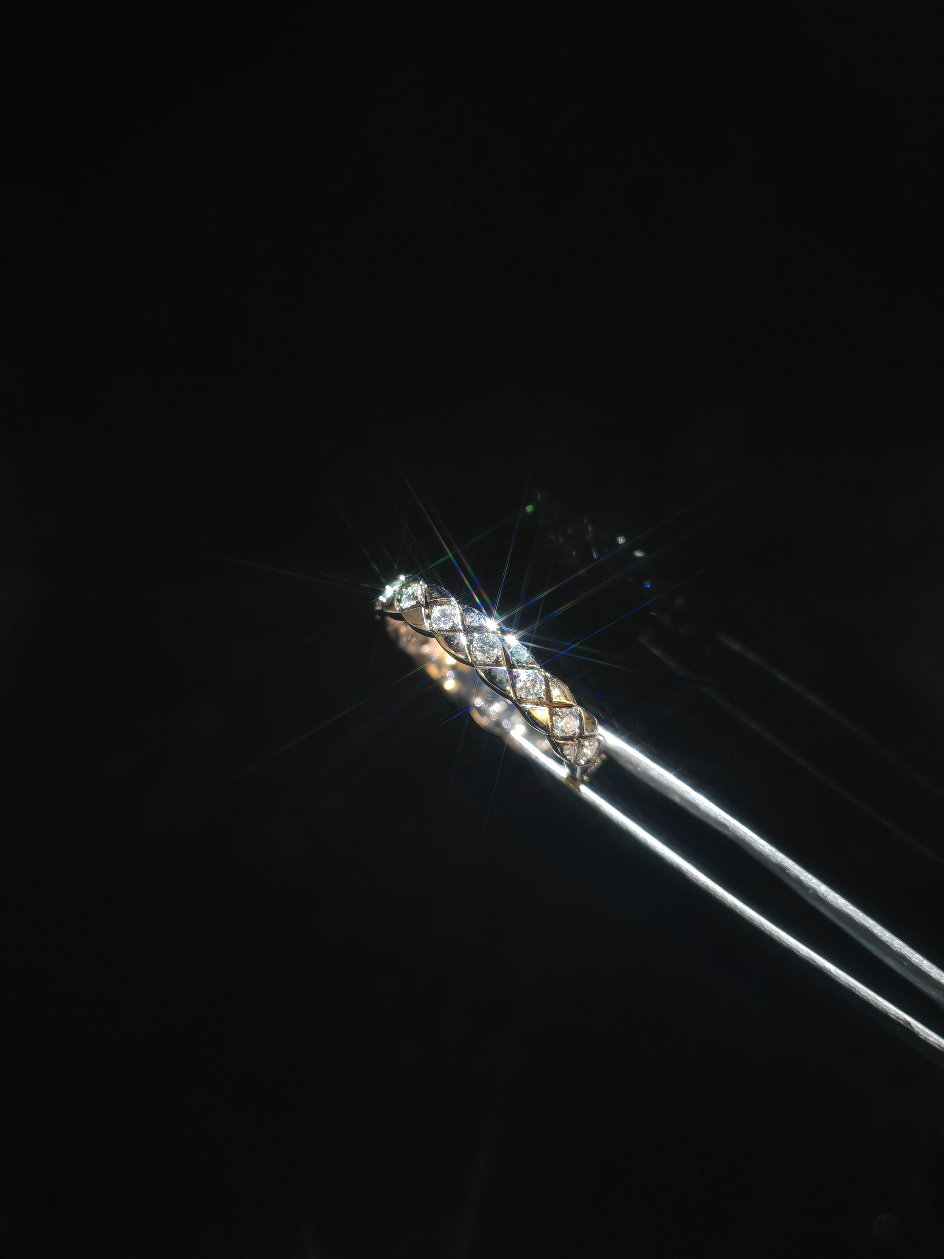 0.015ct 莫桑S925戒指 MR003