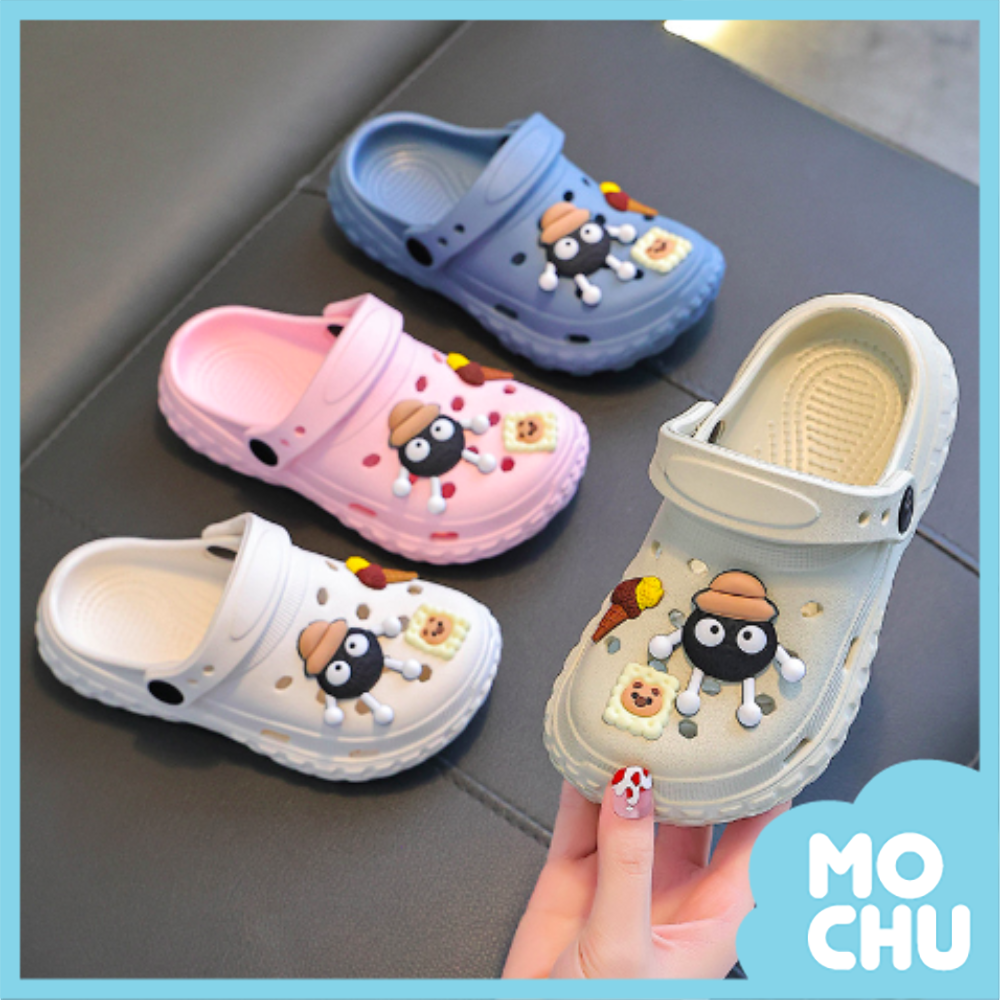 冰淇淋小黑炭洞洞鞋(五色)