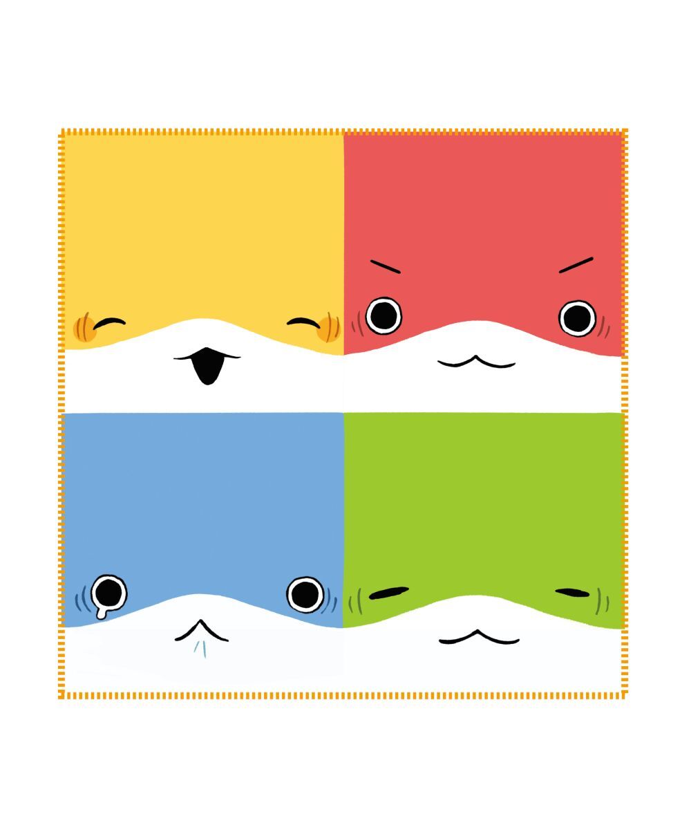 預購-小鯊鯊出門去　迷你手巾【日本進口精品】