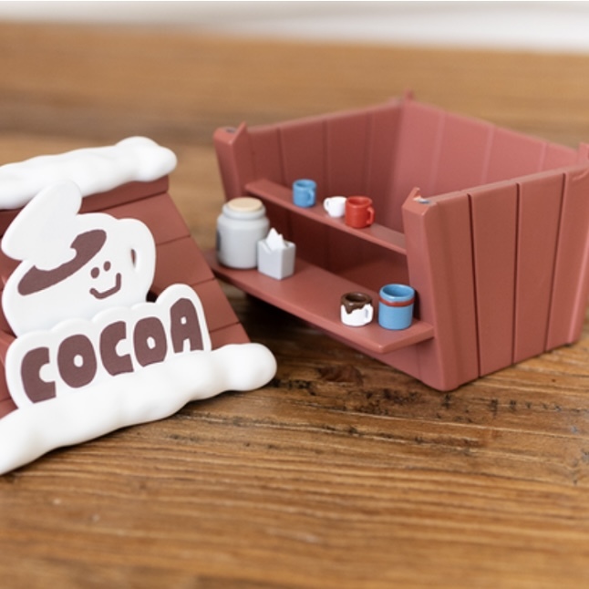 DINOTAENG 袋鼠家族 可可商店 造型收納盒 小物收納 韓國代購