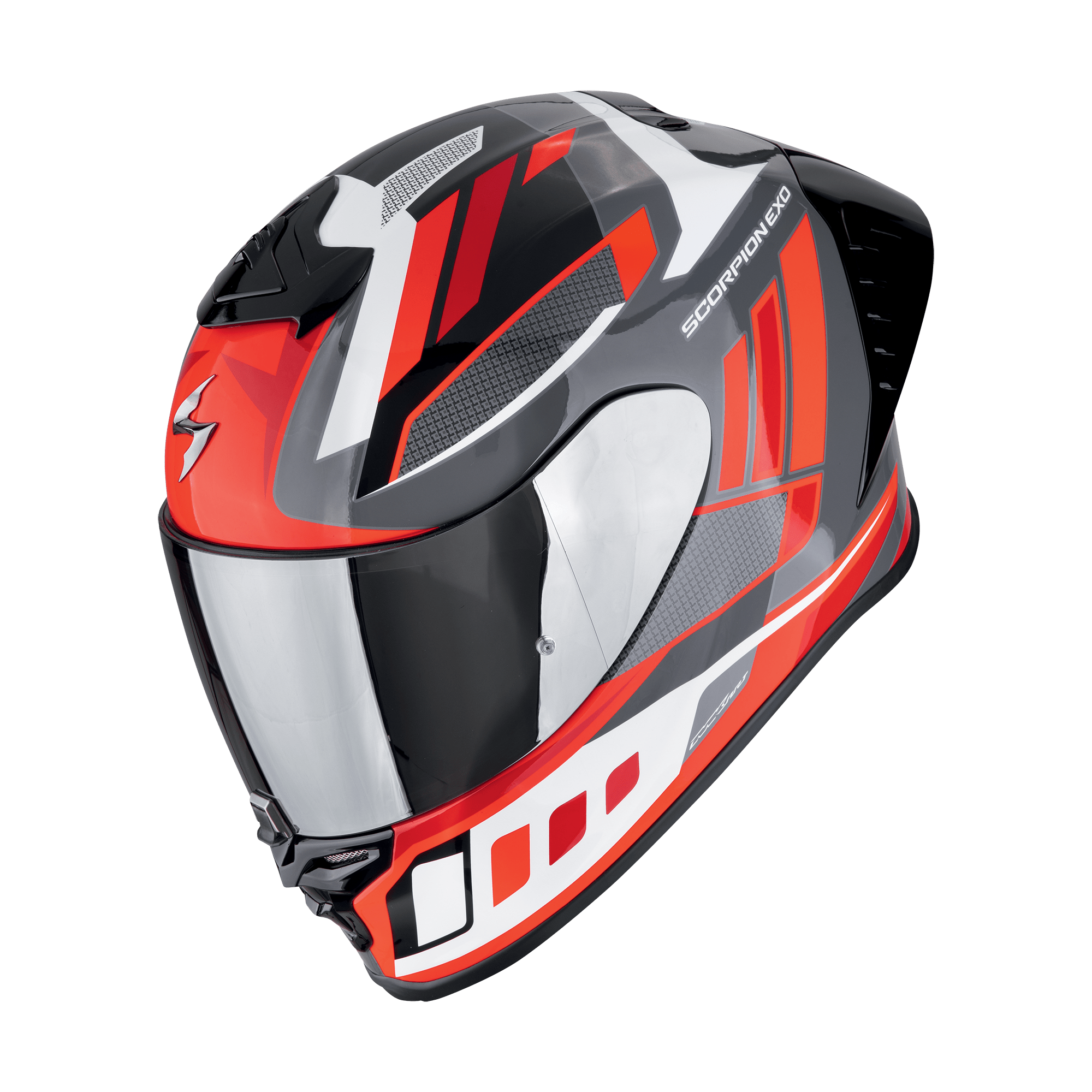 SCORPION EXO-R1 EVO II AIR 彩繪 VITAL 灰白紅 蠍子 全罩 大鴨尾