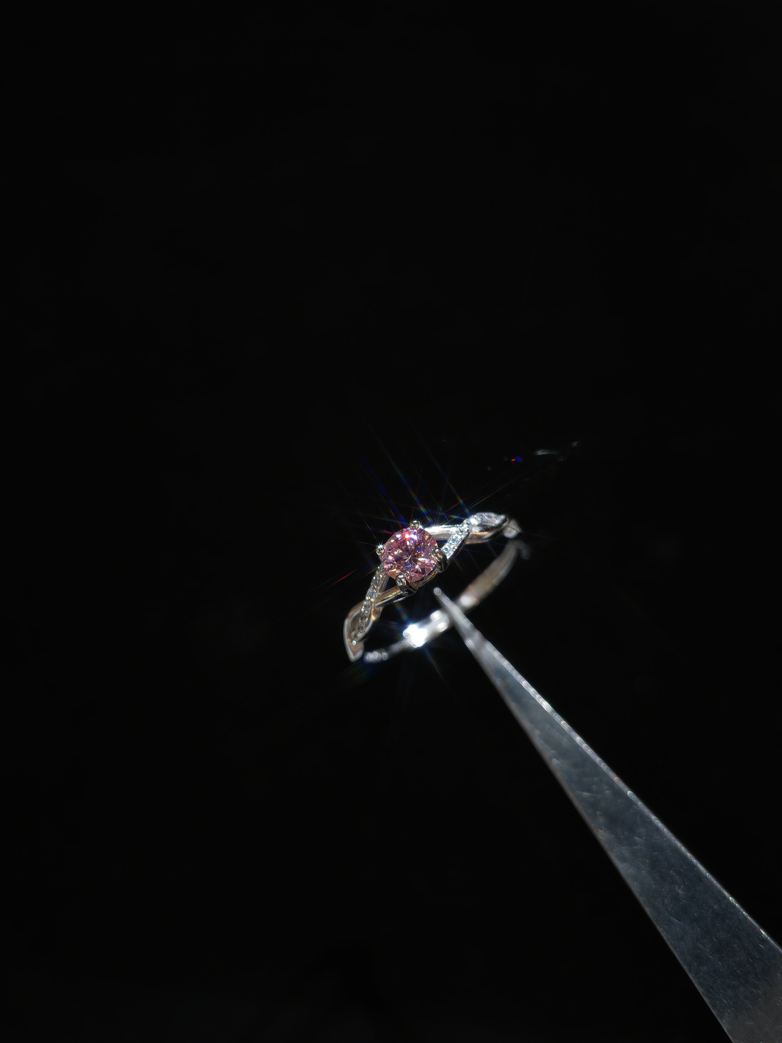 0.50ct 莫桑S925戒指 MR013