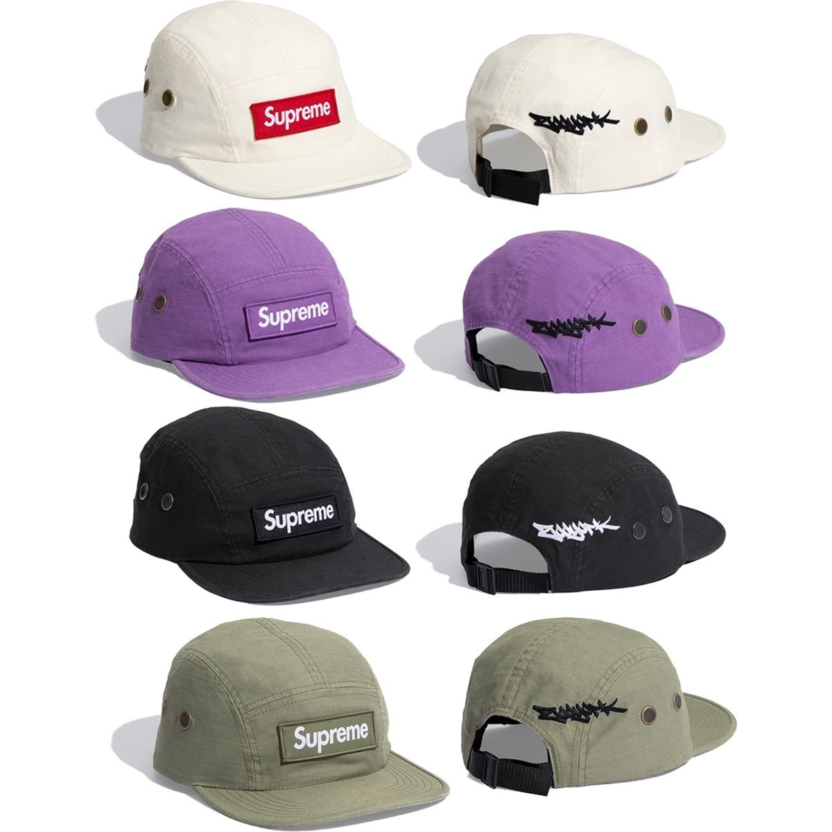 2025SS SUPREME ZOO YORK CAMP CAP 聯名 紐約 滑板 品牌 五分割帽 帽子 現貨