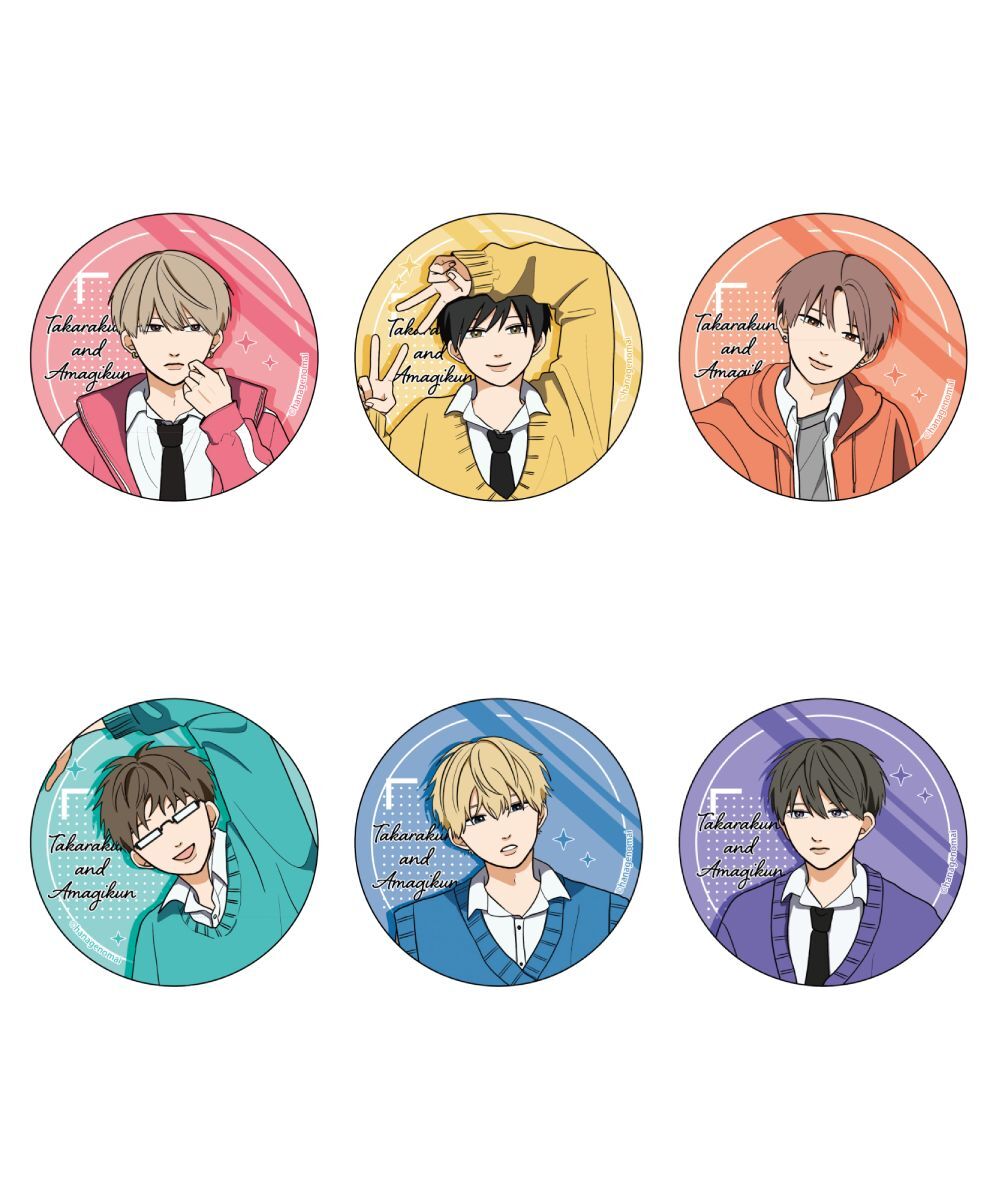 預購-高良同學與天城同學　徽章收藏組　BOX販售【日本進口精品】