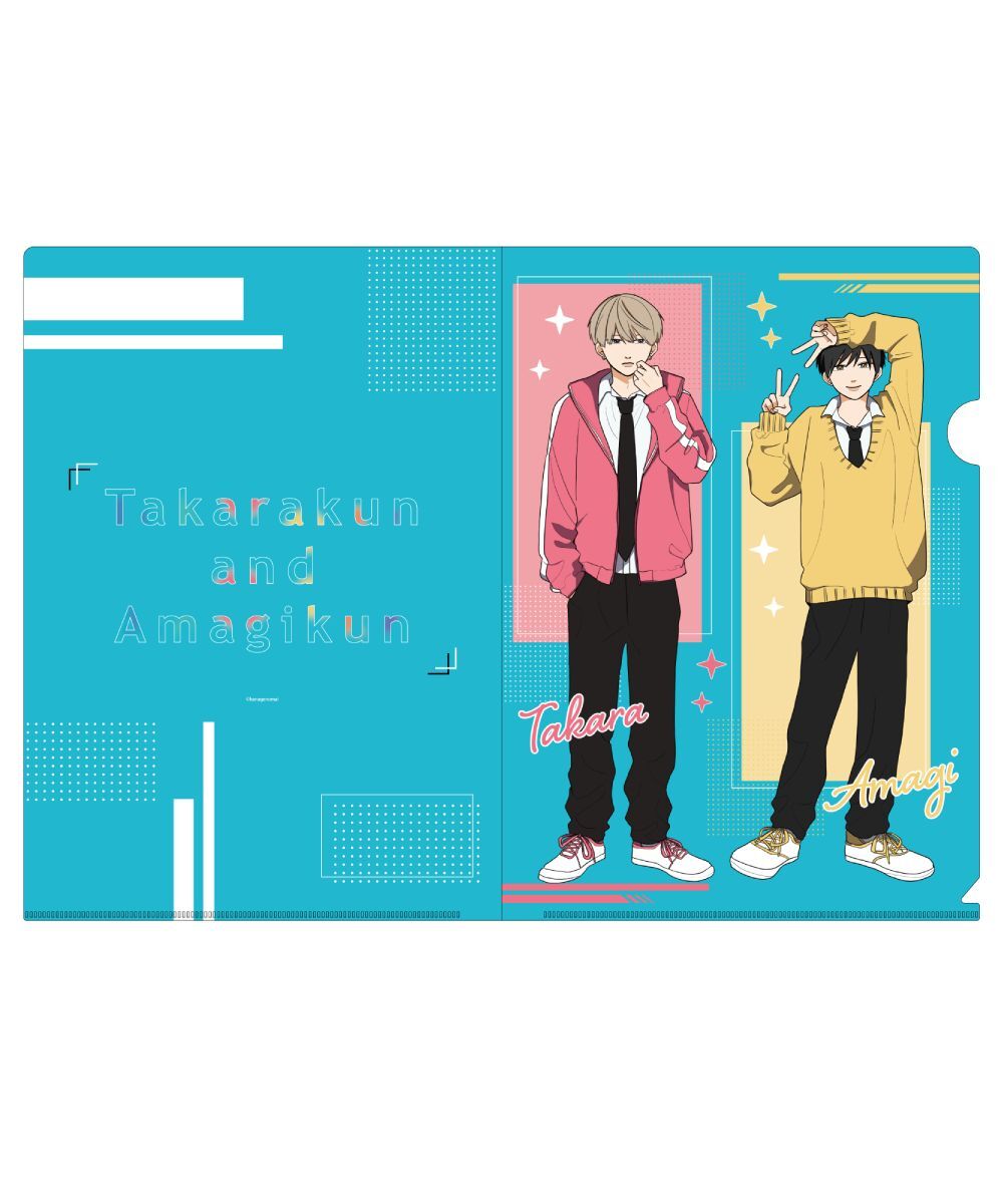 預購-高良同學與天城同學　A4 File夾【日本進口精品】