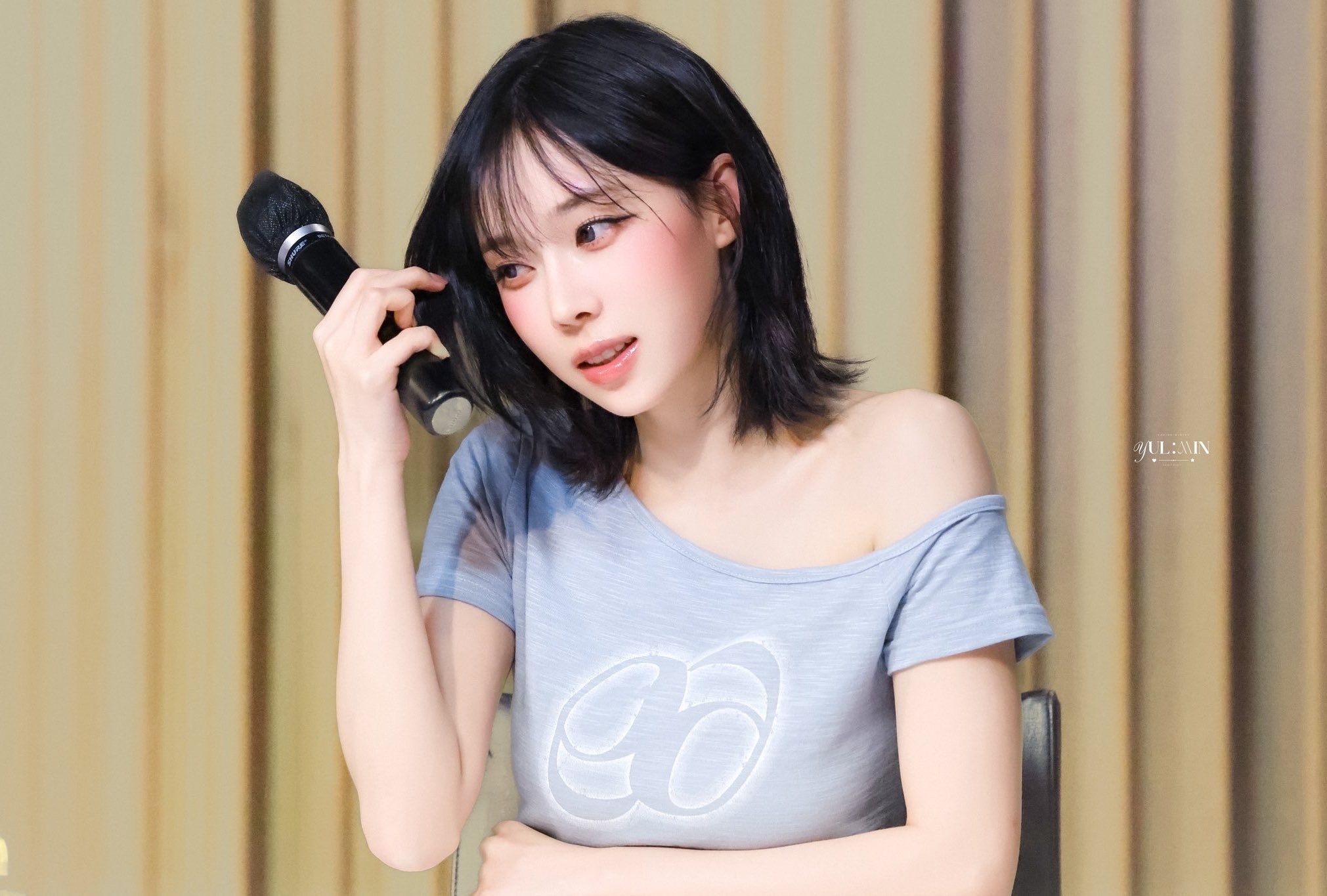 [winter同款] as"on - kiki slim tee (light blue)