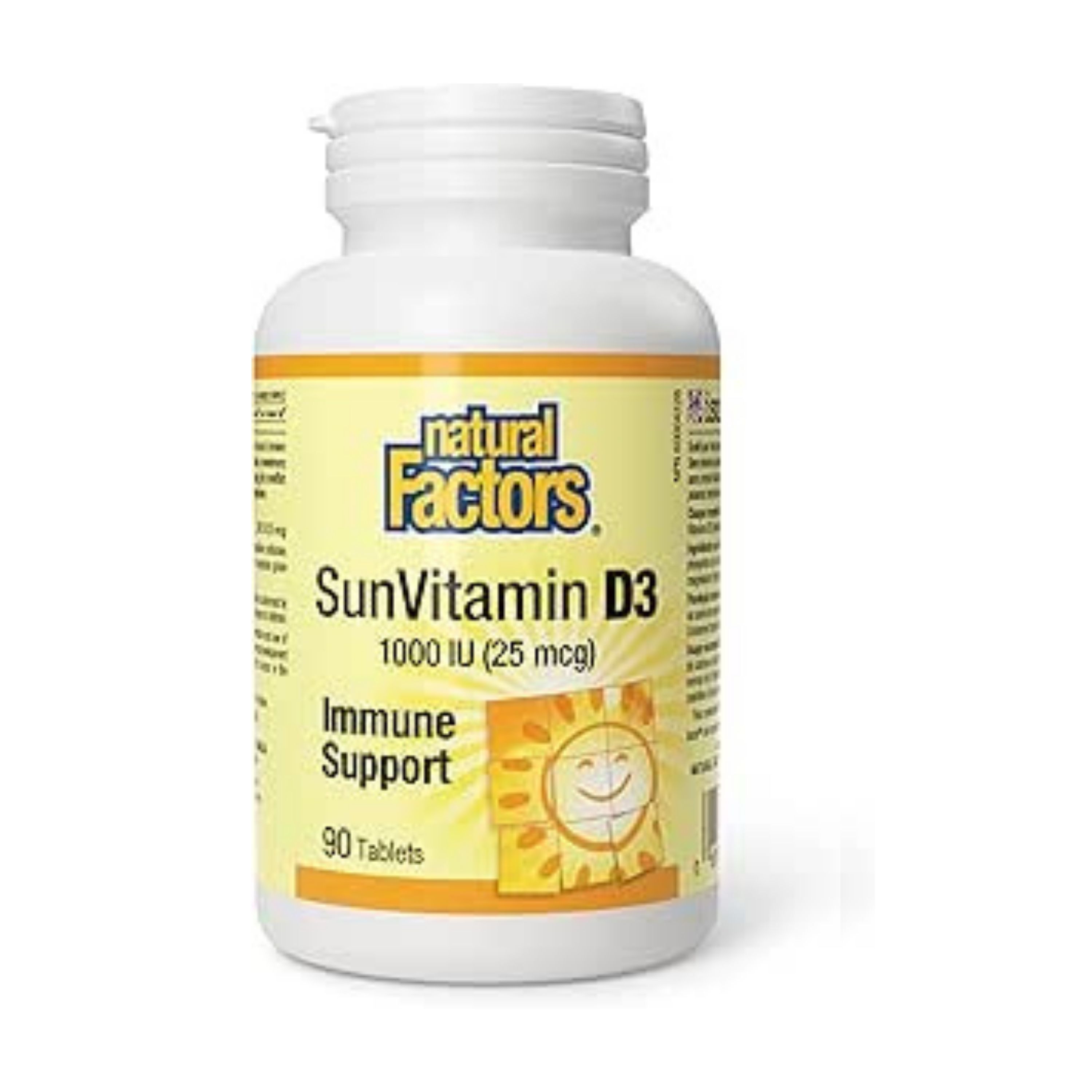 Natural Factors 維他命 D3 1000IU 90粒