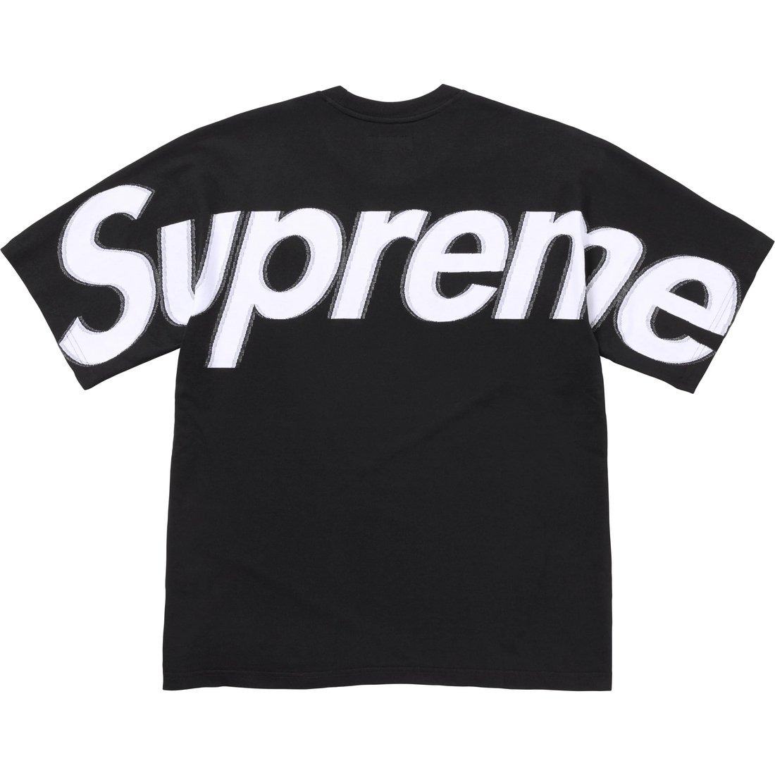 2025SS SUPREME INTARSIA S/S TOP 背後 大LOGO 短T 現貨