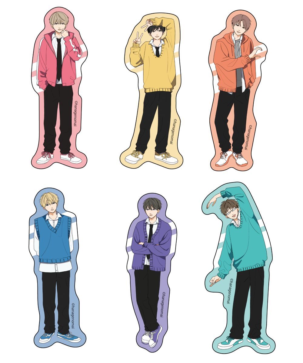 預購-高良同學與天城同學　貼紙 系列 【日本進口精品】