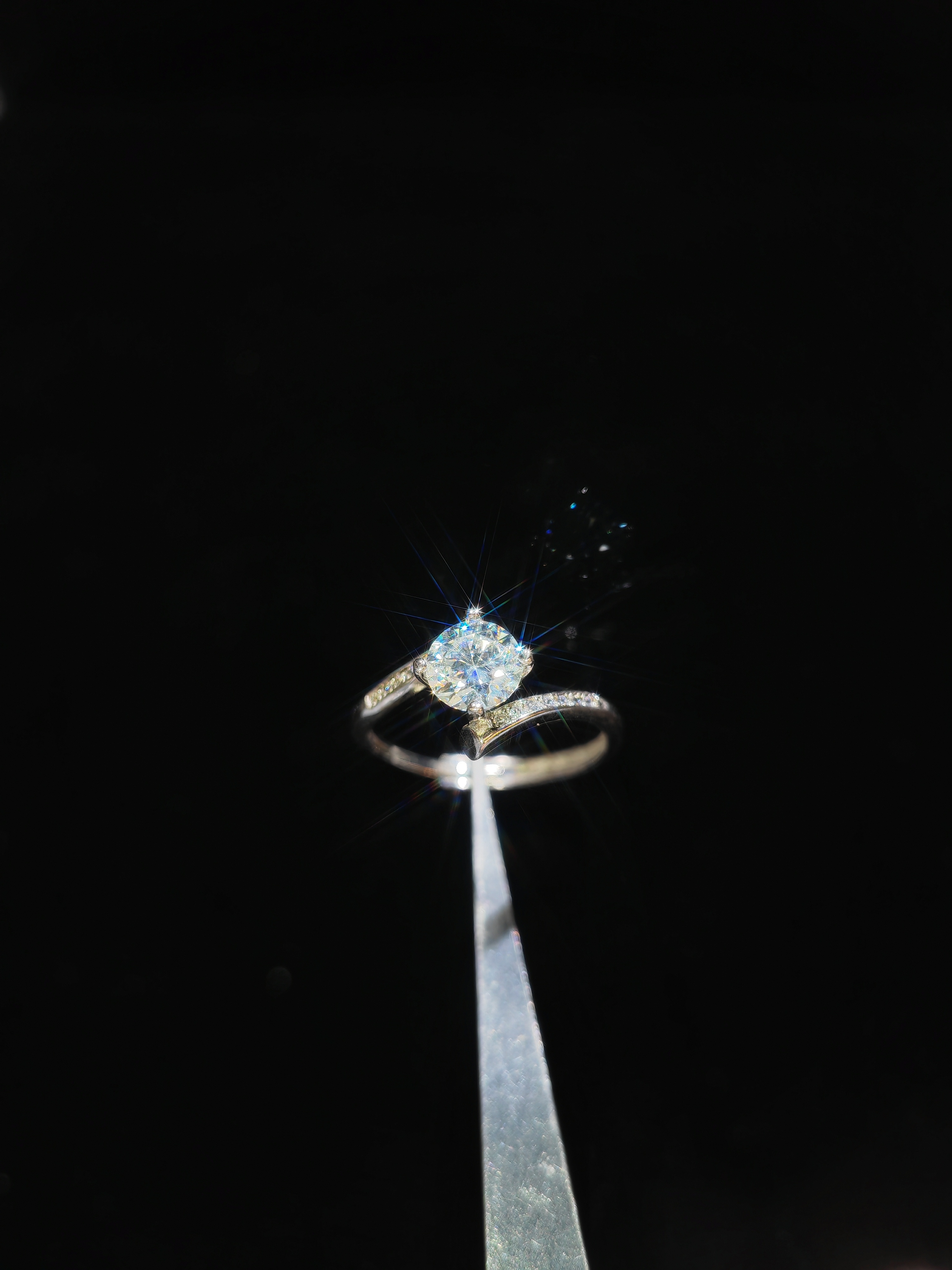 1.00ct 莫桑S925戒指 MR029