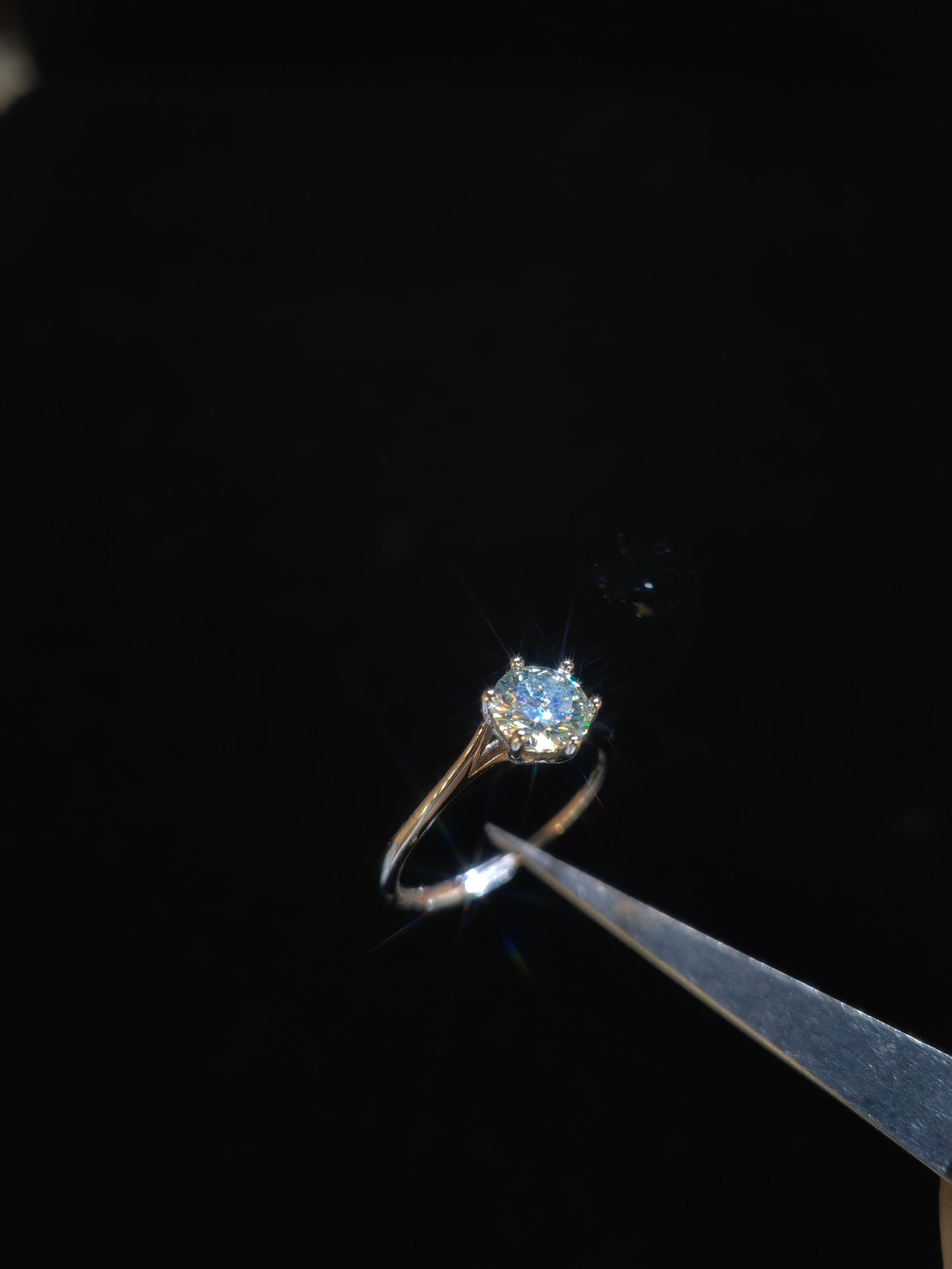 1.00ct 莫桑S925戒指 MR020