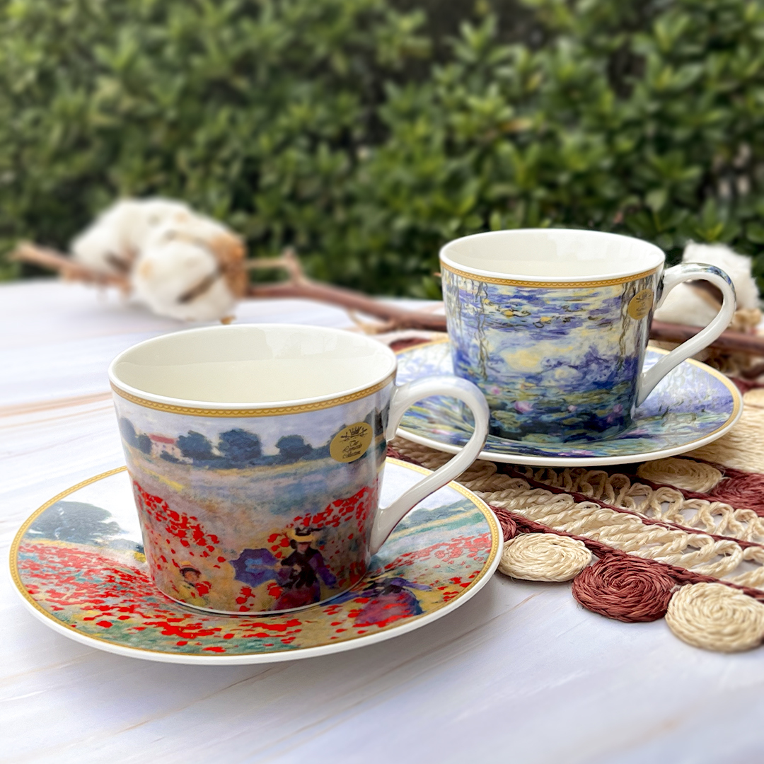 lesserpavey,monet,馬克杯,杯盤組,午茶杯組,午茶杯,咖啡杯,送禮,生活用品,英式茶具,選品,家居,下午茶,儀式感,內湖,換個角度有限公司
