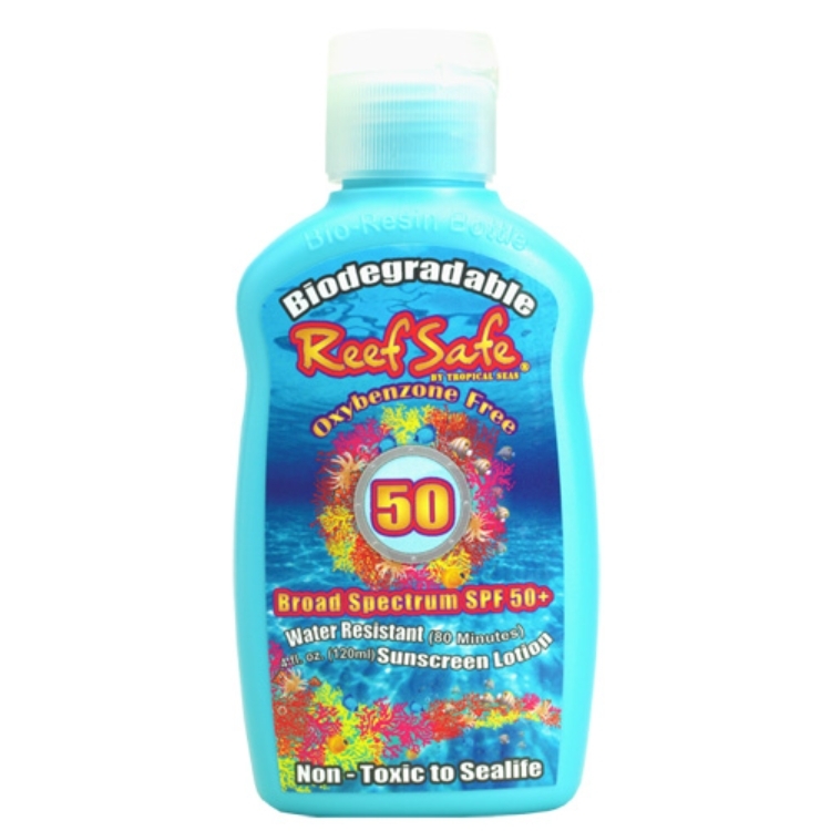 Reef Safe™ SPF 50 無氧苯酮可生物降解防曬乳