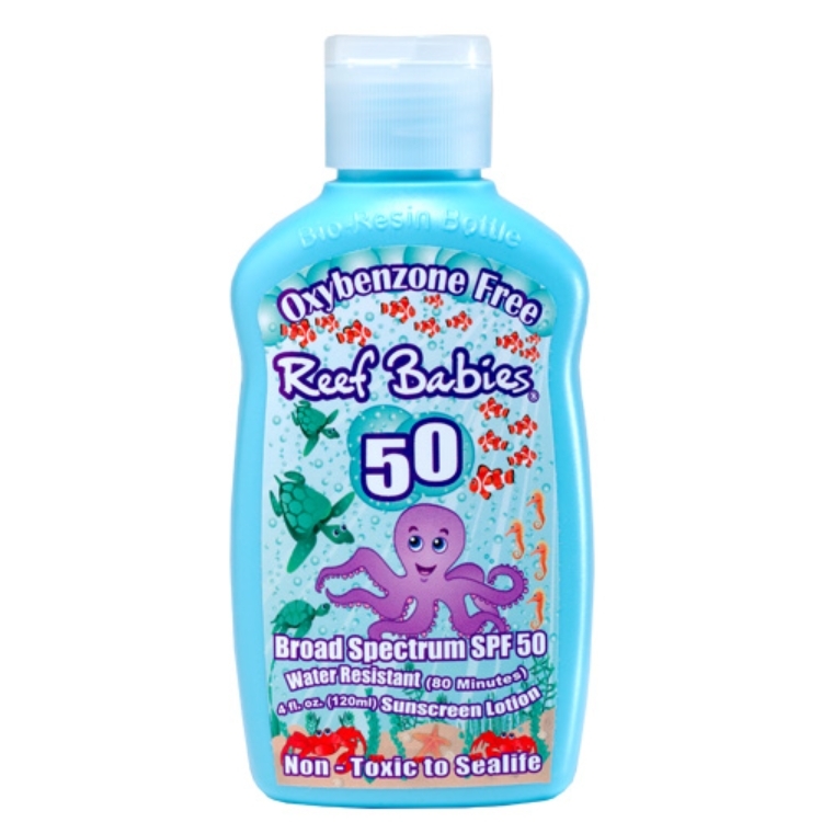 Reef Babies® SPF 50 無氧苯酮可生物降解兒童防曬乳