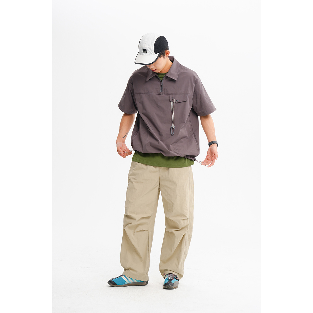 7M07 復古翻領工裝機能感上衣 三色