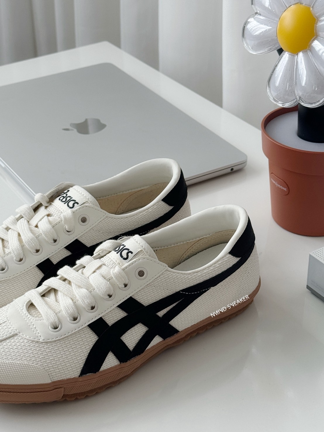 Asics TSG-110 奶白織紋