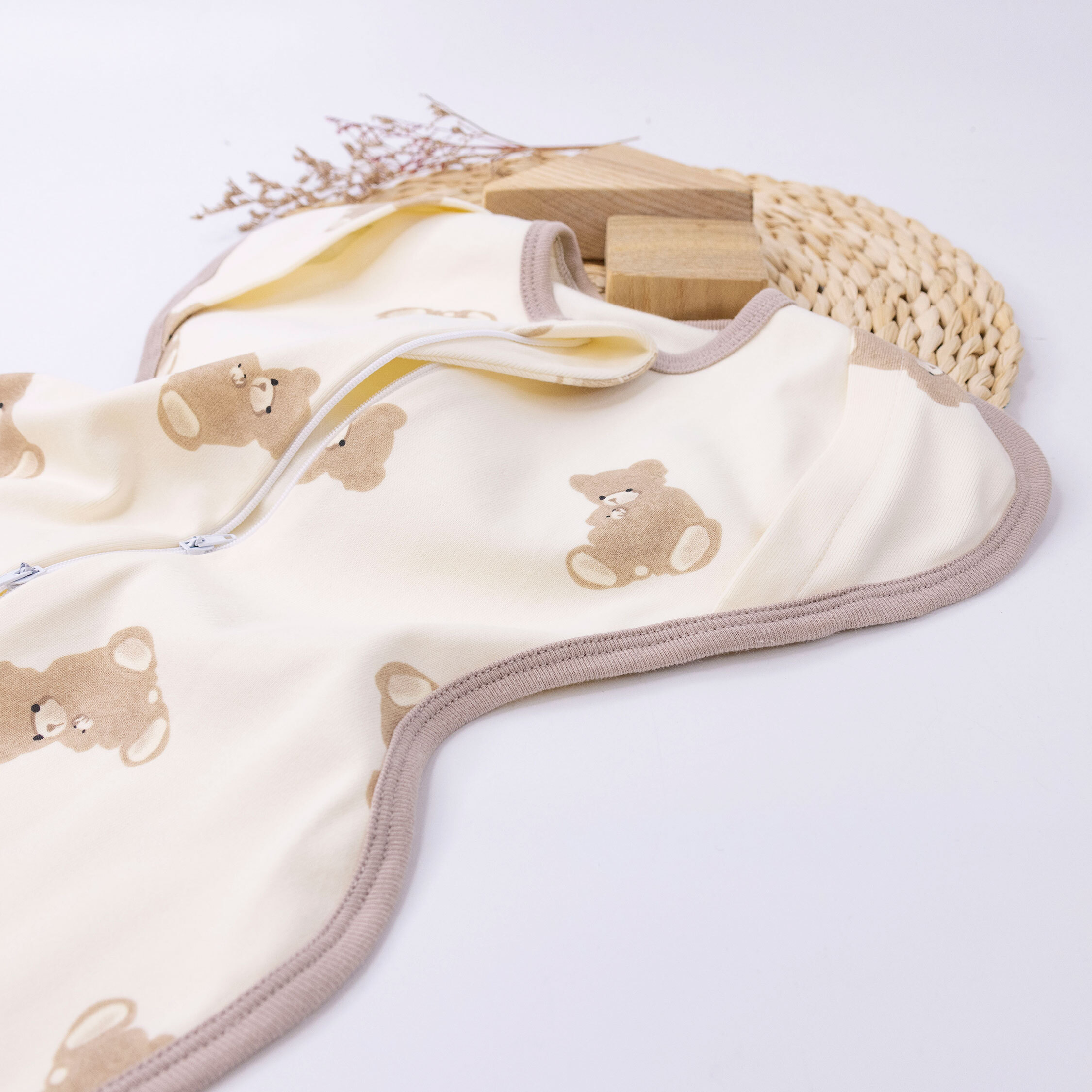 【JB0472】MIT熊熊花花。兩用蝴蝶包巾＊三色