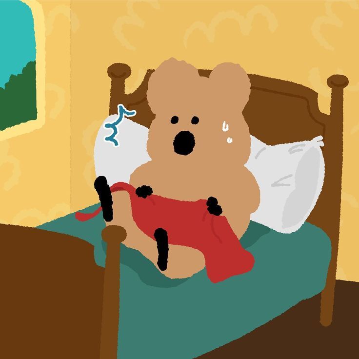 Quokka 睡過頭驚醒