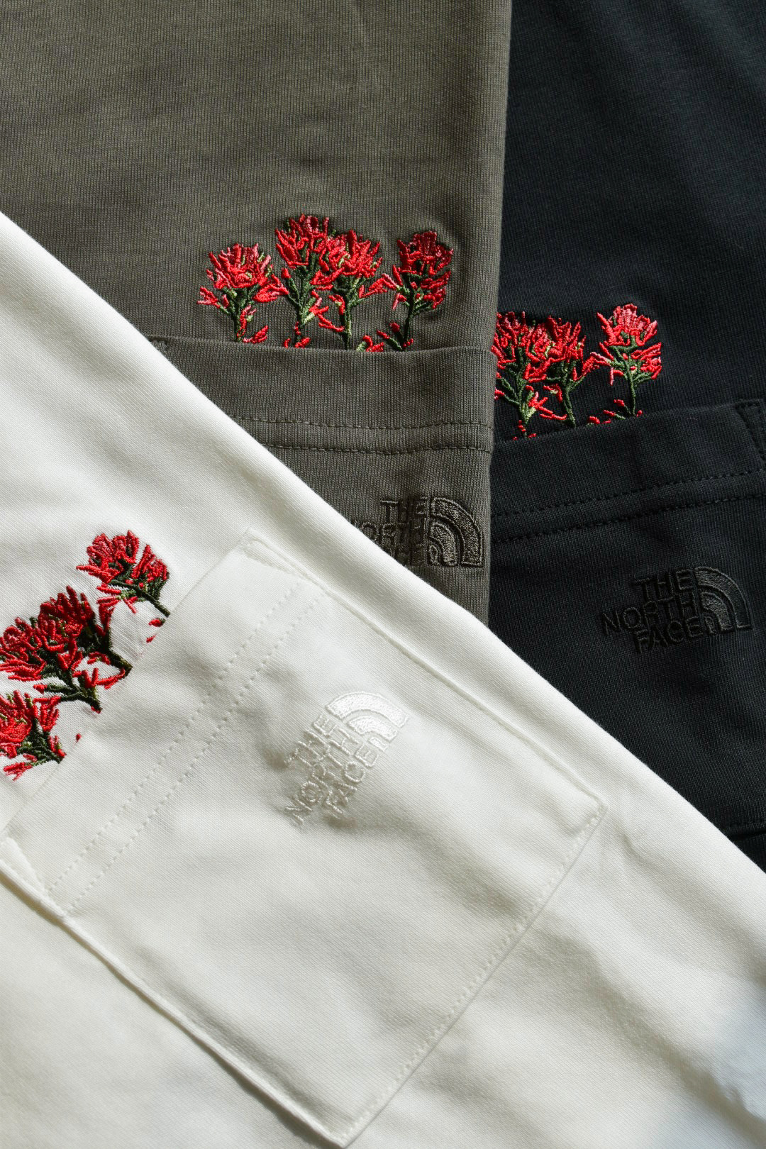 日本 The North Face FD Flower Logo Pocket Tee [NT82538]