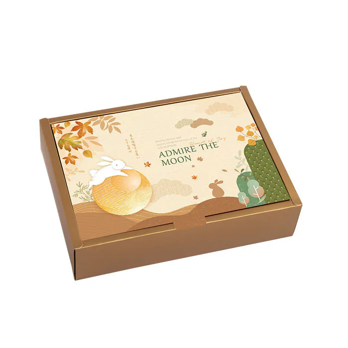 T10上掀盒 中秋 暖暖秋楓 10入/包 22.8*16.8*5.5cm【3A14-215005】