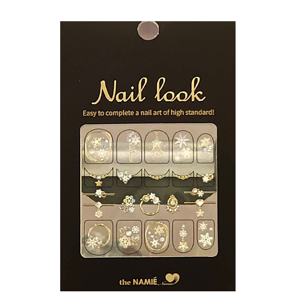 韓國精品指甲貼紙theNAMIÉ NAIL LOOK Sticker -NNL-047 雪花