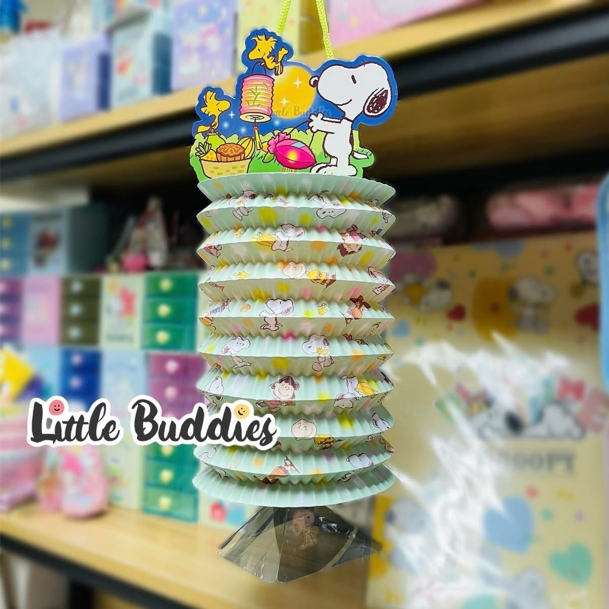 港版全息投影科學立體視覺紙燈籠 L (Sanrio/ 角落生物/ Snoopy)