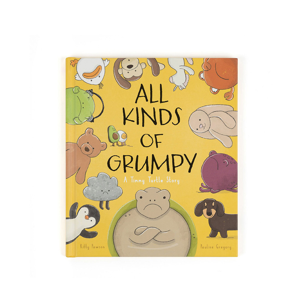 Jellycat All Kinds of Grumpy Book 大烏龜的壞心情