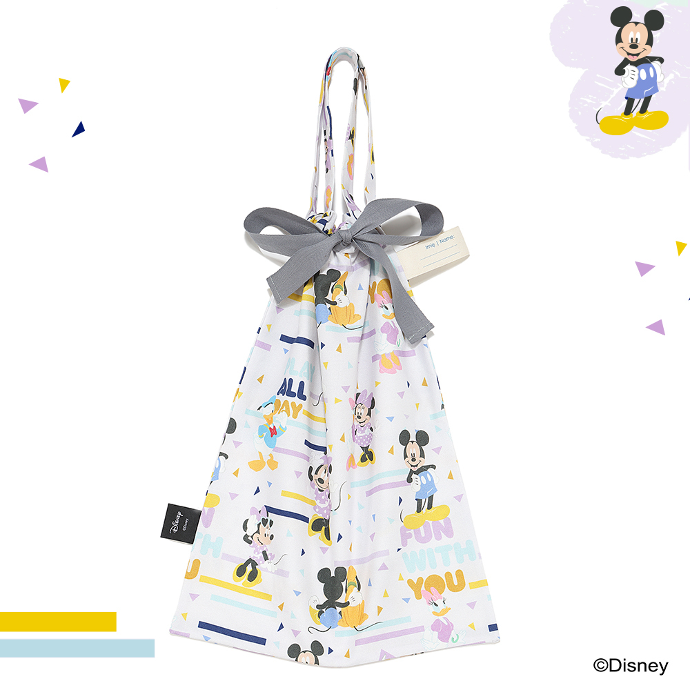 La Millou波蘭 可愛束口袋手提包｜米奇系列_嚮一起篇