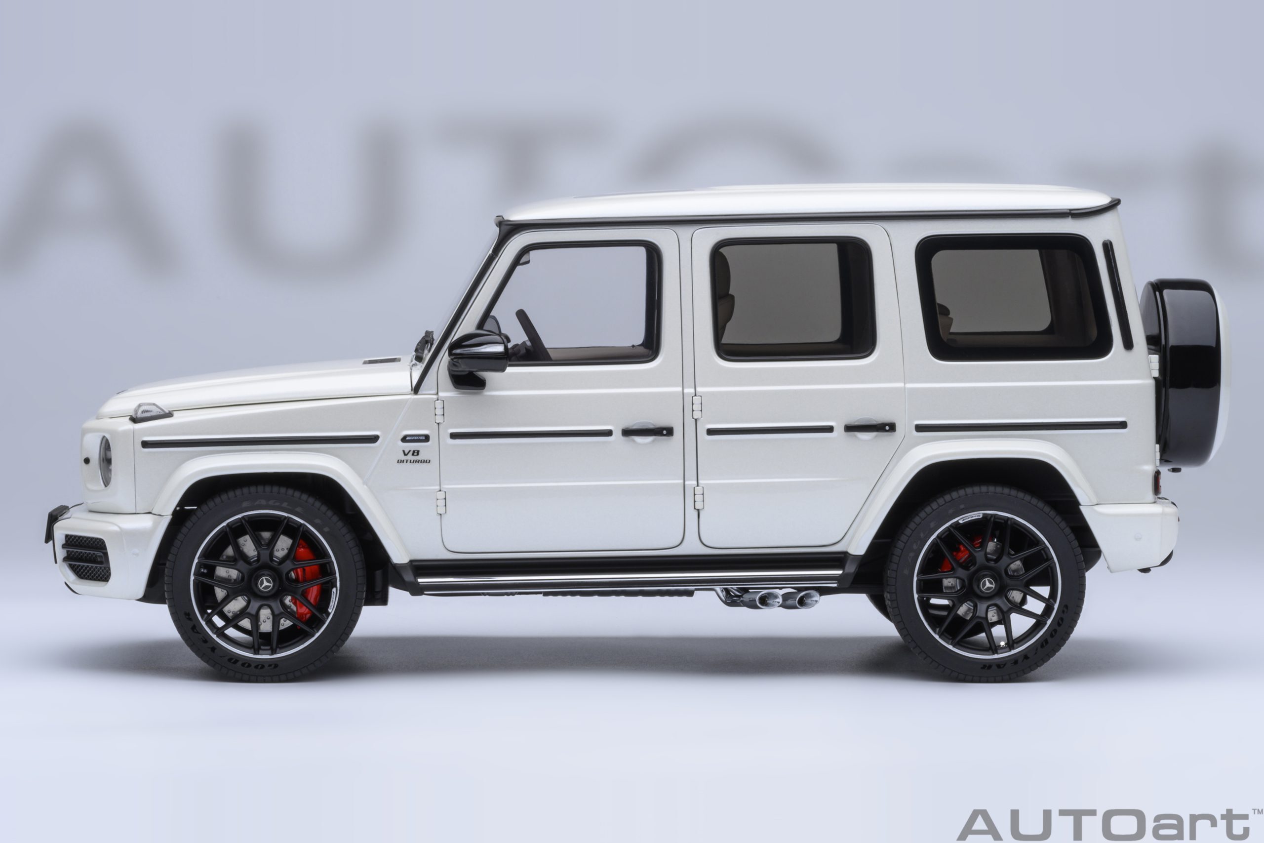 1/18 AUTOART Mercedes-AMG G63 2019 (Designo Brilliant White) (76356)
