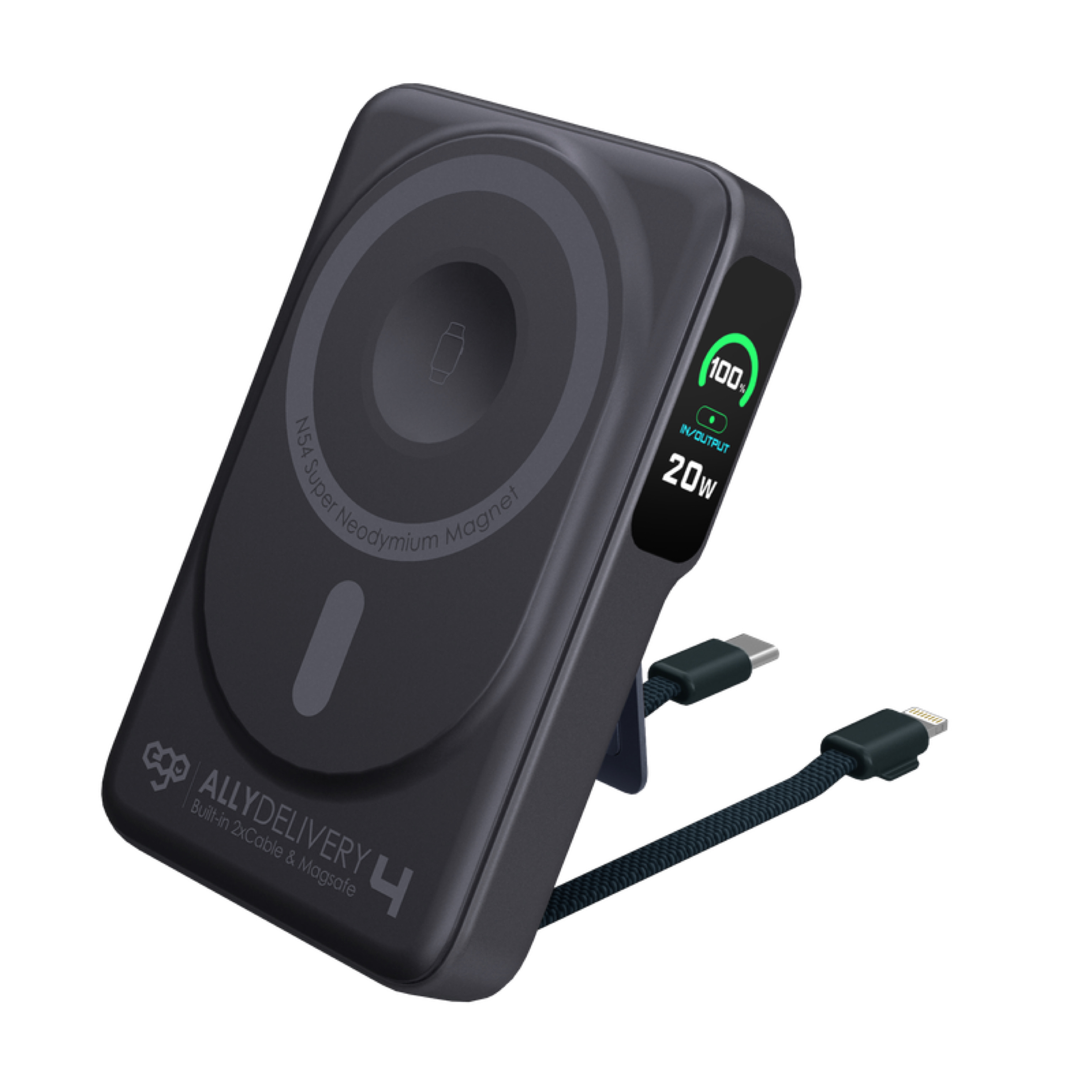 EGO AllyDelivery 4 @Magsafe 10000mAh 6in1 移動電源