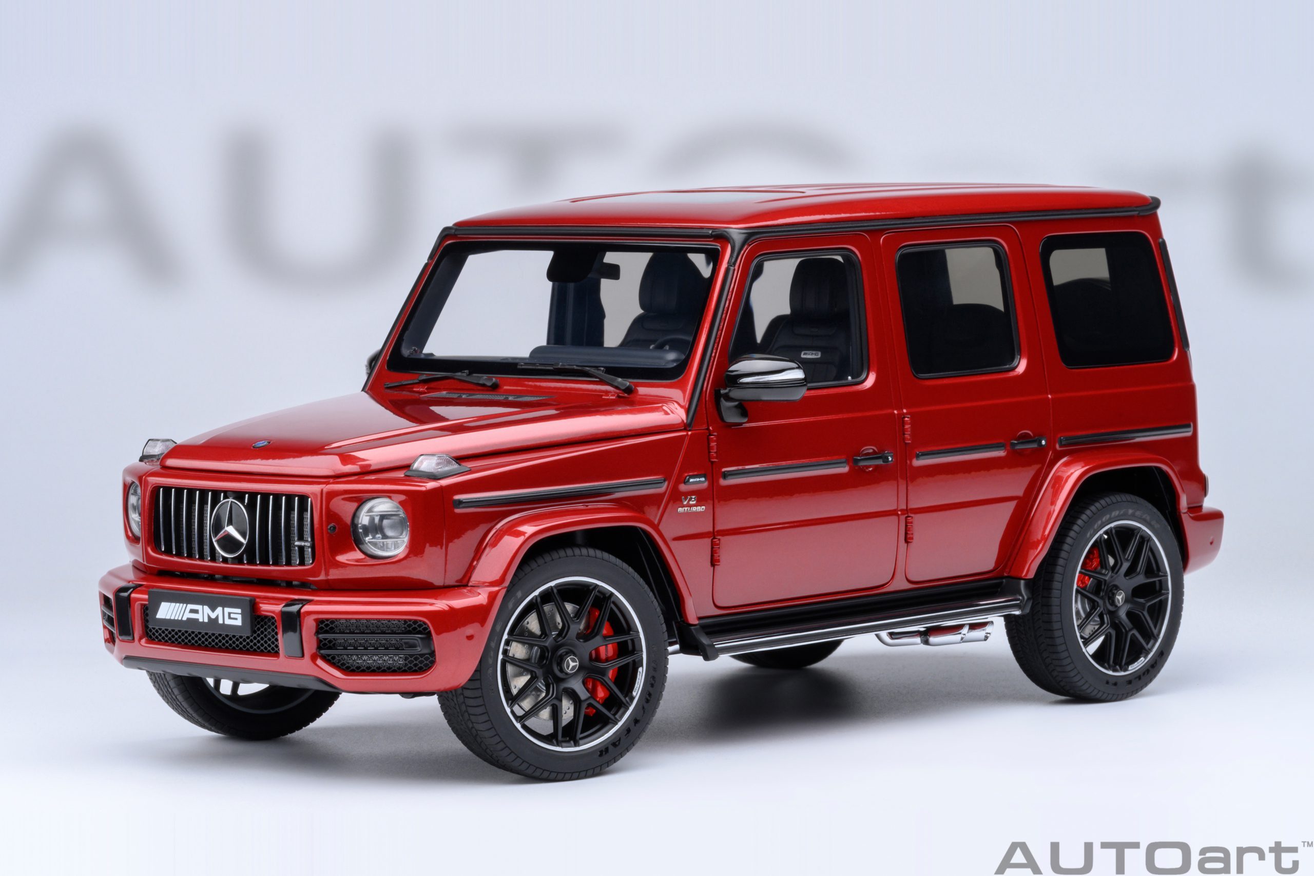 1/18 AUTOART Mercedes-AMG G63 2019 (Designo Cardinal Red Metallic) (76353)