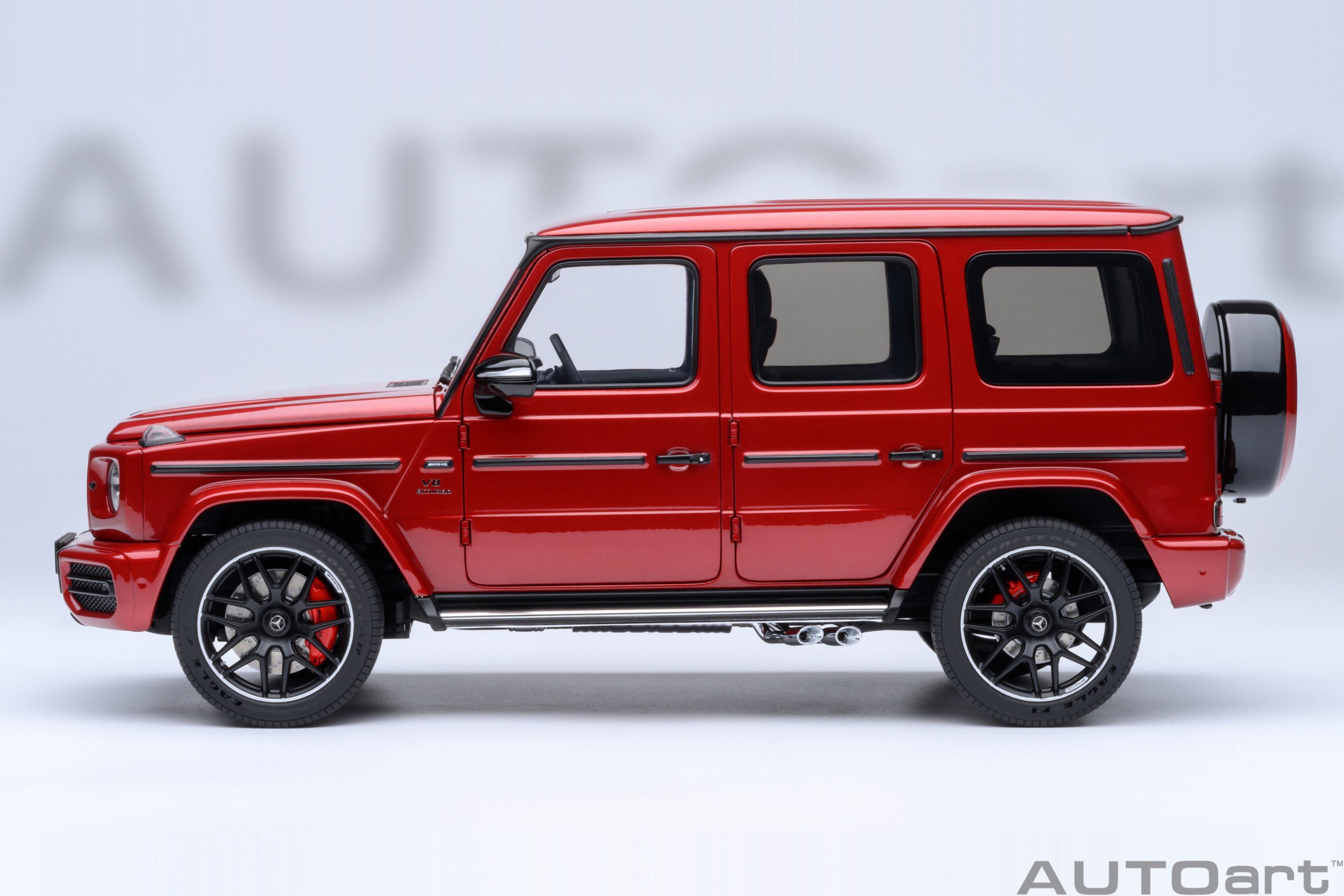 1/18 AUTOART Mercedes-AMG G63 2019 (Designo Cardinal Red Metallic) (76353)