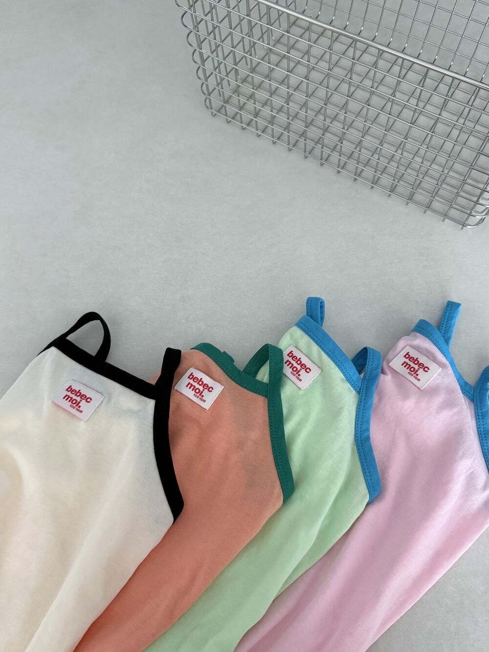 🔥夏日細肩撞色連身褲