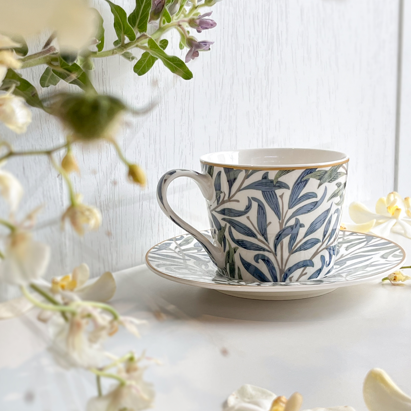 lesserpavey,williammorris,willowbough,馬克杯,陶瓷馬克杯,杯盤組,午茶杯組,午茶杯,咖啡杯,午茶組,內湖,換個角度有限公司