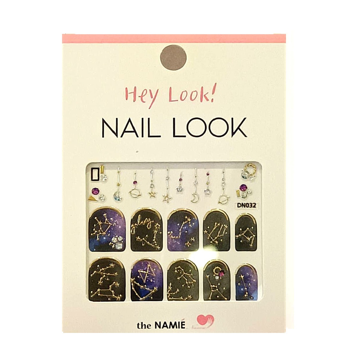 韓國精品指甲貼紙theNAMIÉ Hey Look Sticker 星座_金-NDN032