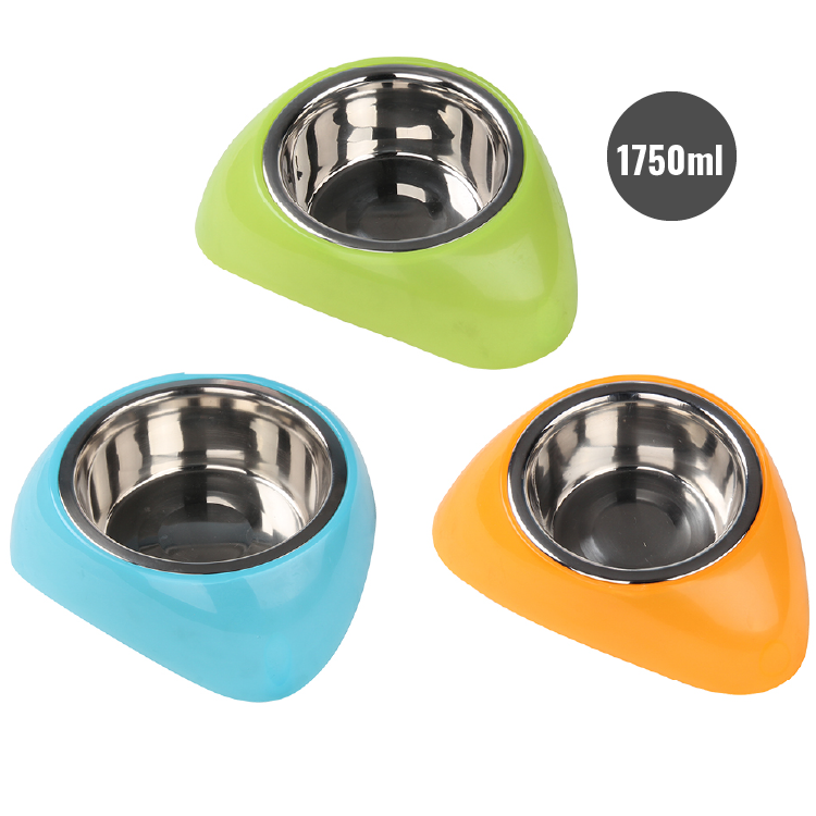 Pawise丨三角形食物碗 (L)(NO.11023)