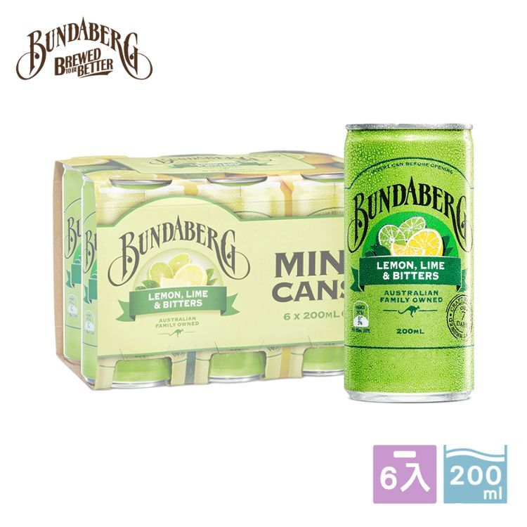 【6入/組】迷你鋁罐-青青檸檬組