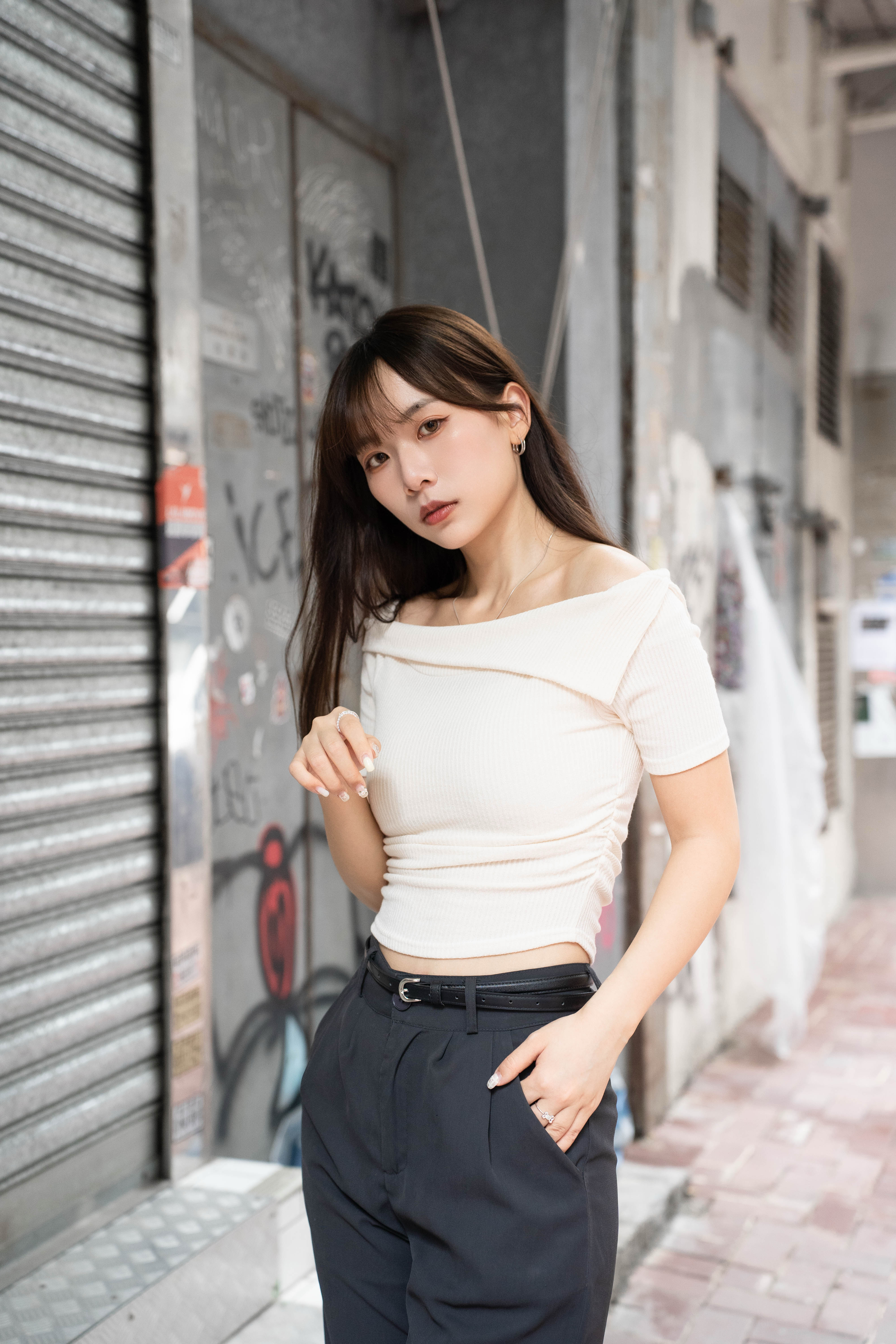 誠意推介！Mid Crop Top