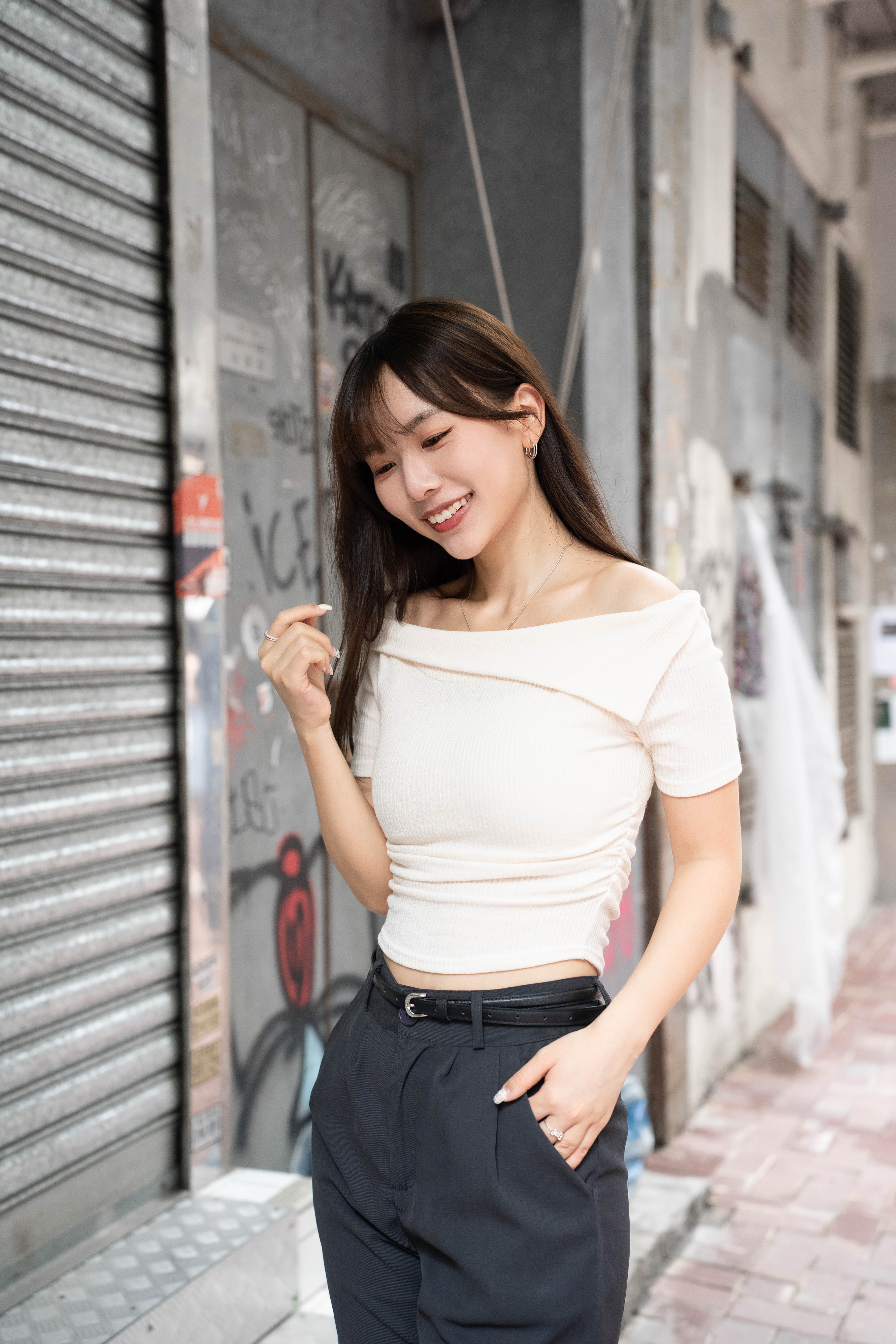 誠意推介！Mid Crop Top