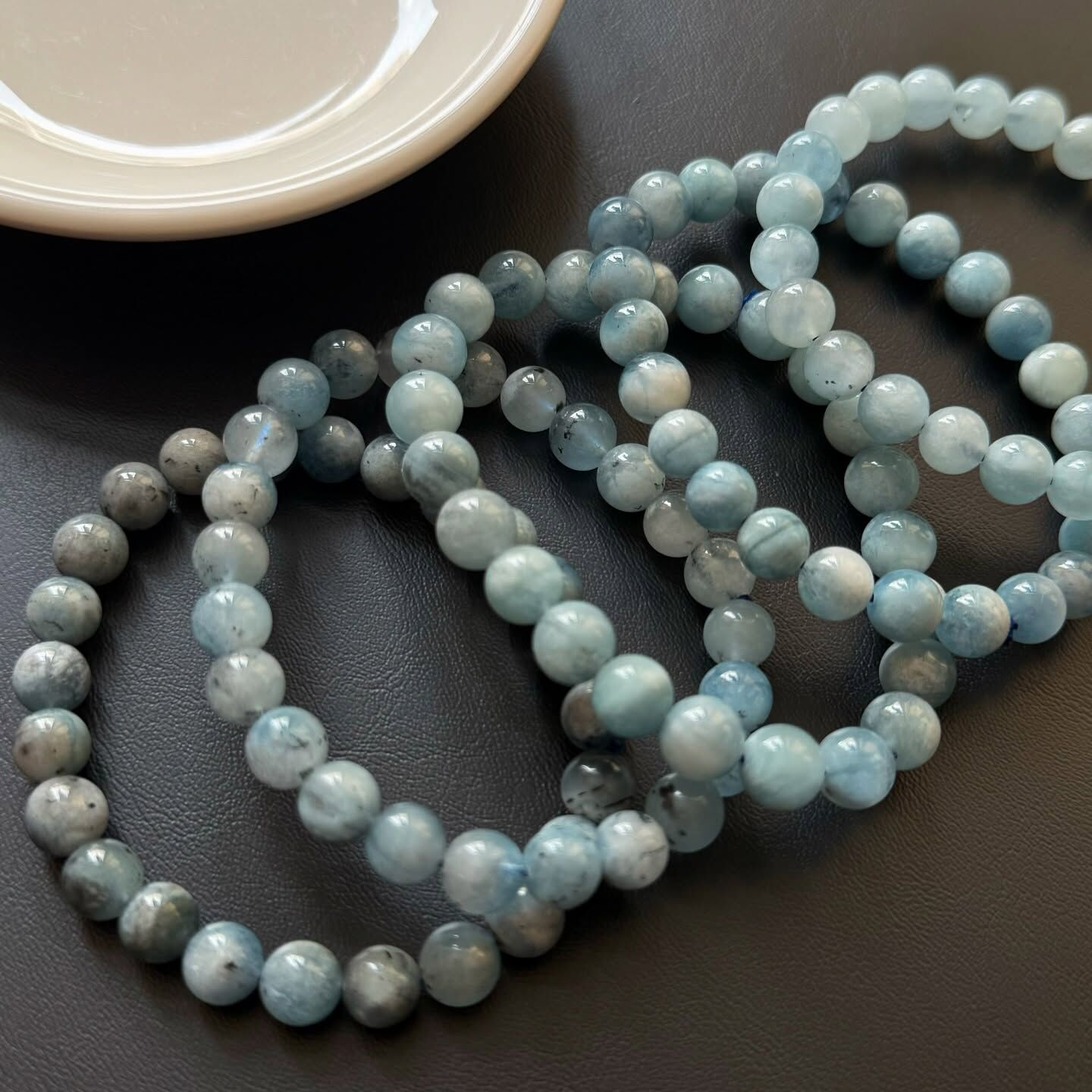 [原石] 海藍寶 水晶手串