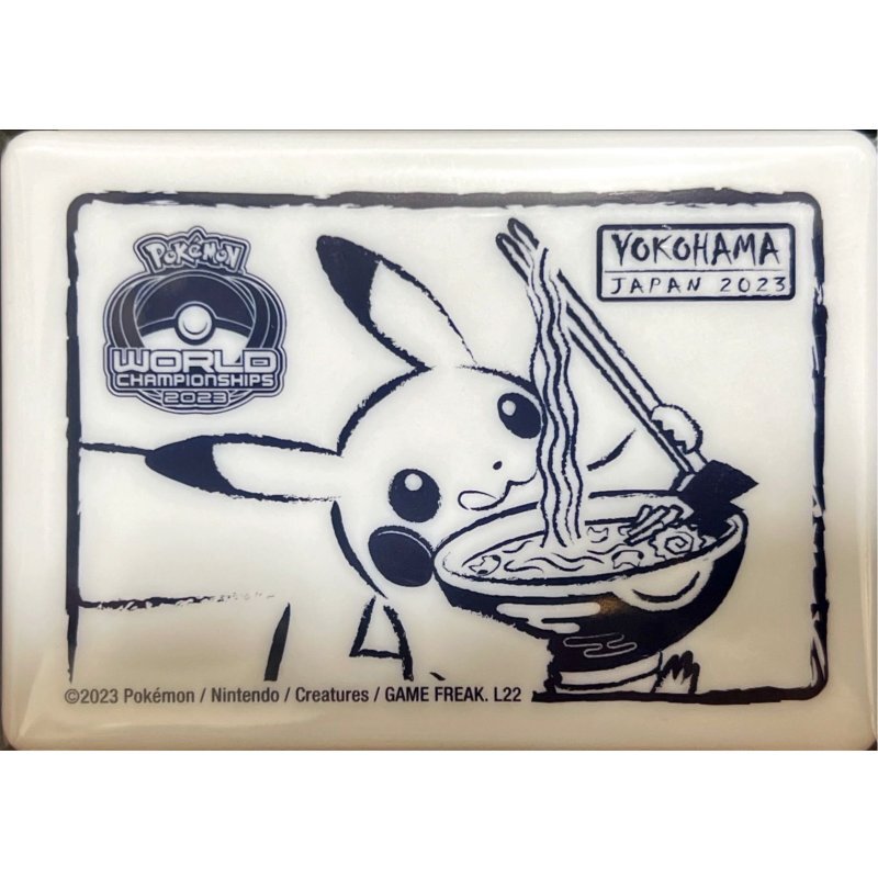 寶可夢卡牌傷害收納盒-2023 Pokemon Center Worlds Store 2023限定