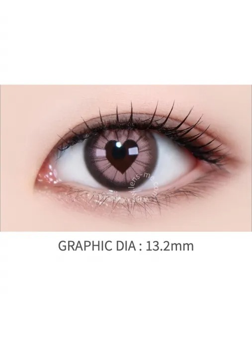 Lensme Ordermade Limited Pop Heart Pink｜月拋彩妝隱形眼鏡｜每盒2片