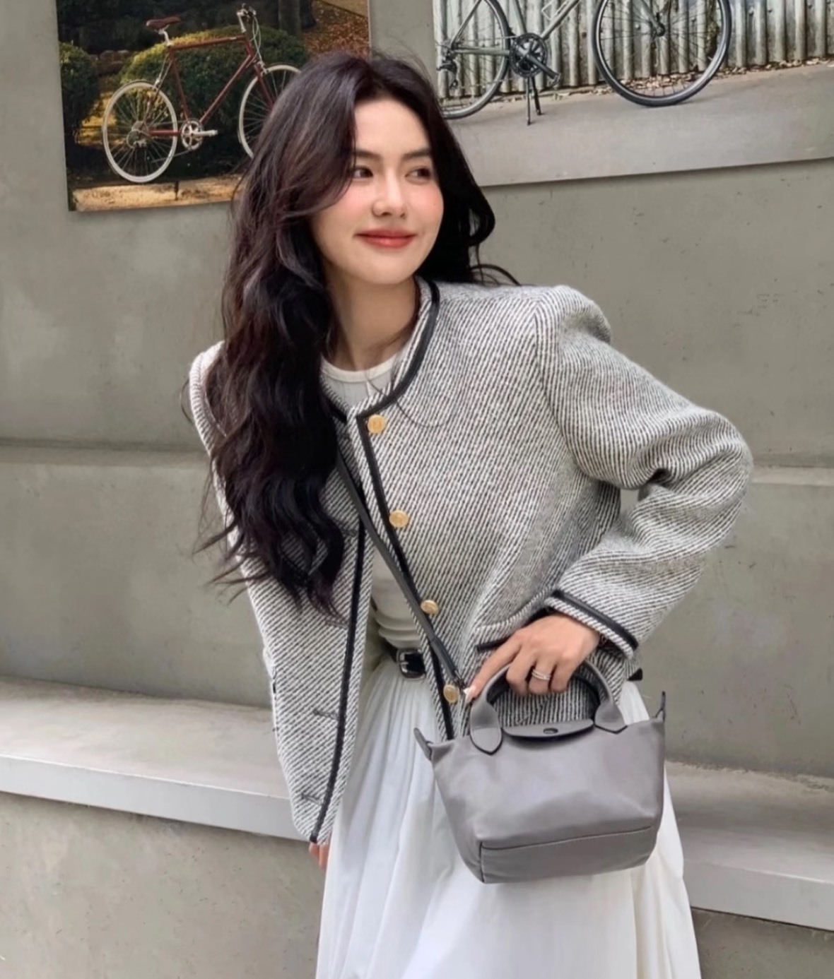 LONGCHAMP LE PLIAGE XTRA 17 系列 迷你水餃包