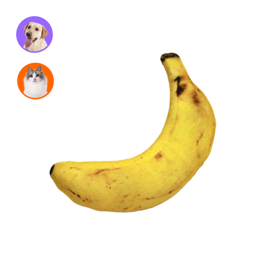 寵物發聲玩具-香蕉玩具