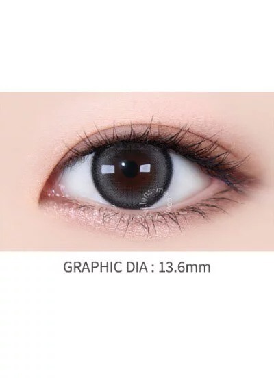 Lensme Eye Four Cat Gray｜月拋彩妝隱形眼鏡｜每盒2片