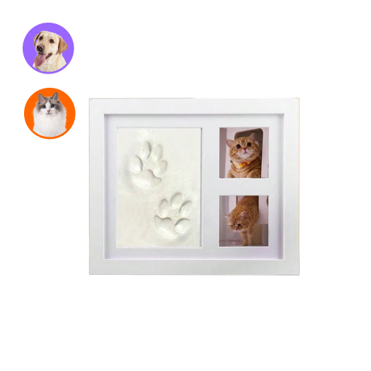 寵物紀念腳印DIY黏土相框