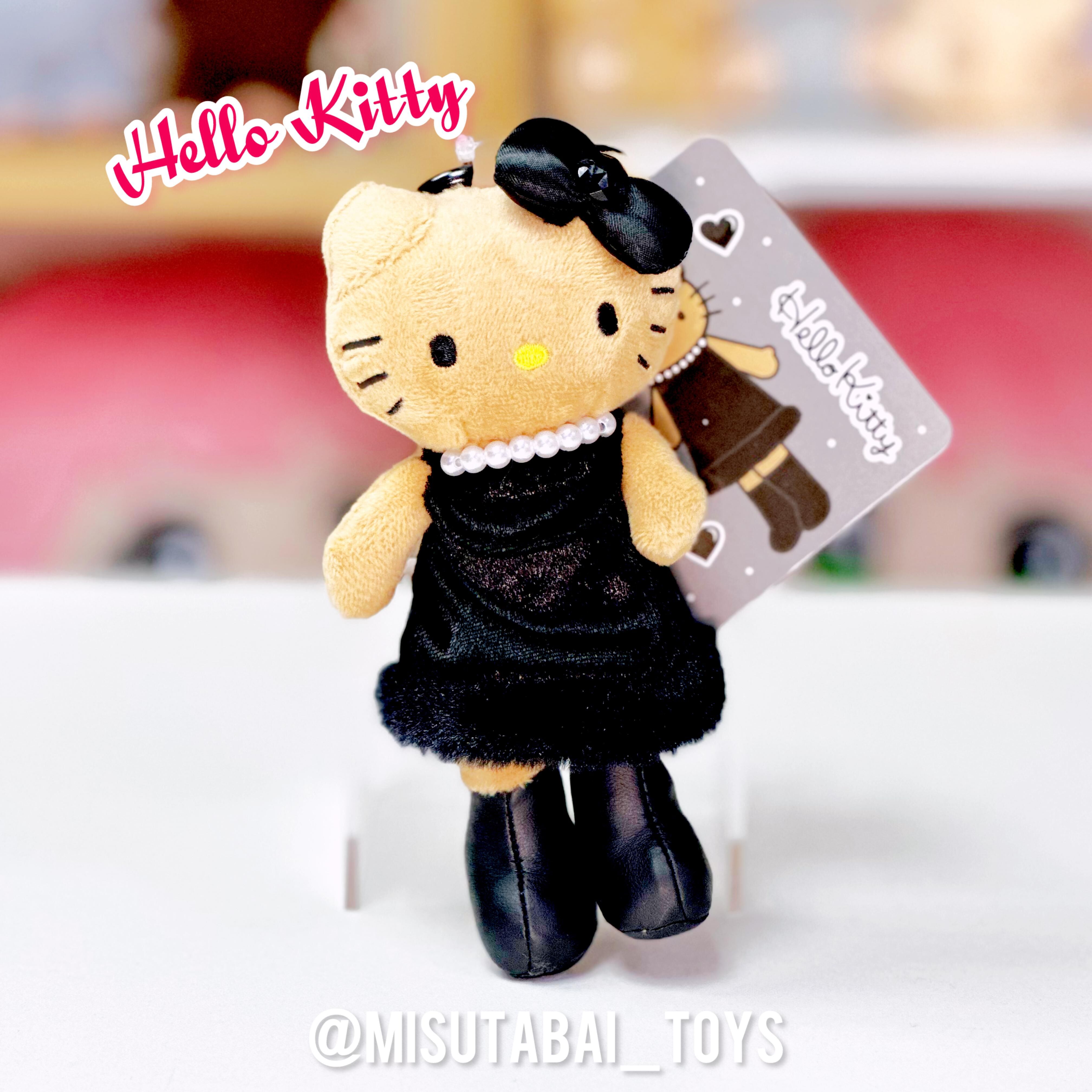 Hello Kitty Fantasy Style Up Mascot Keychain (Black Lady)