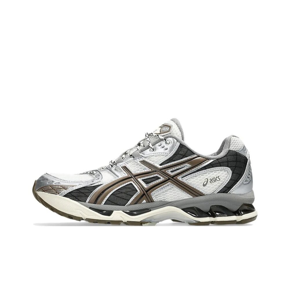 Asics Gel-Nimbus 10.1 Pure Silver 咖啡銀黑 緩震 網布 1203A543-107
