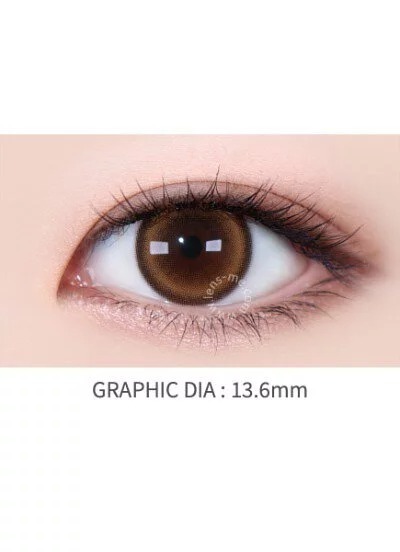 Lensme Eye Four Cat Brown｜月拋彩妝隱形眼鏡｜每盒2片